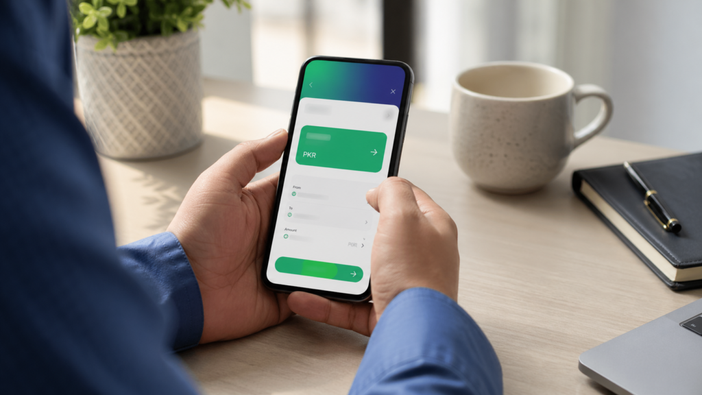 Overseas Pakistani using Roshan Digital Account for secure property payment in Pakistan from abroad