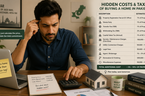 Hidden Costs of Buying a Home in Pakistan: The Complete 2026 Buyer’s Guide