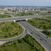 Infrastructure projects in Lahore boosting property value near a Ring Road interchange